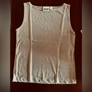 Gold gold shimmery tank